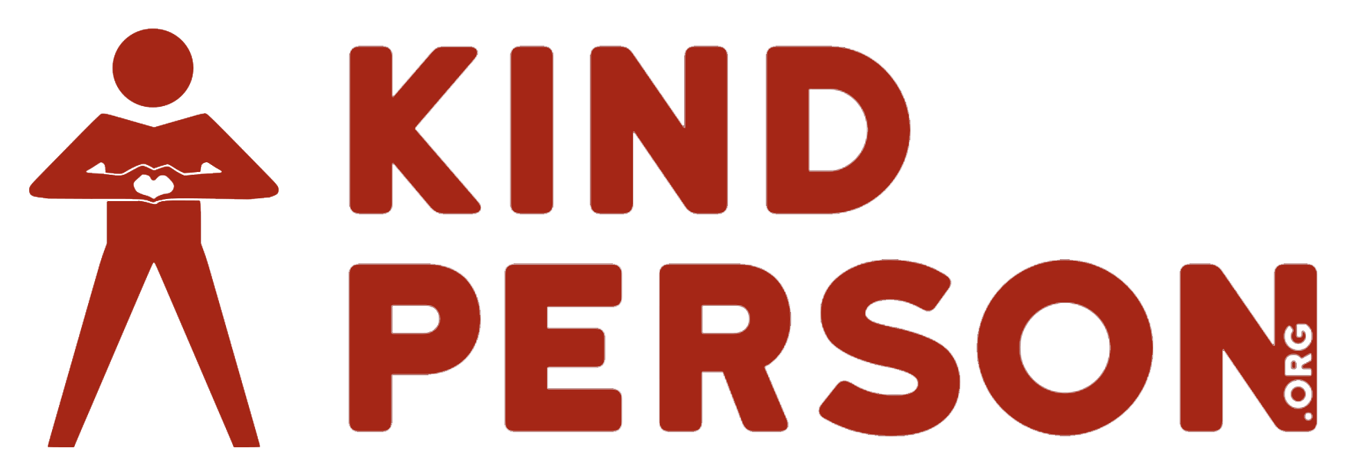 Kind Person Complete Logo Red